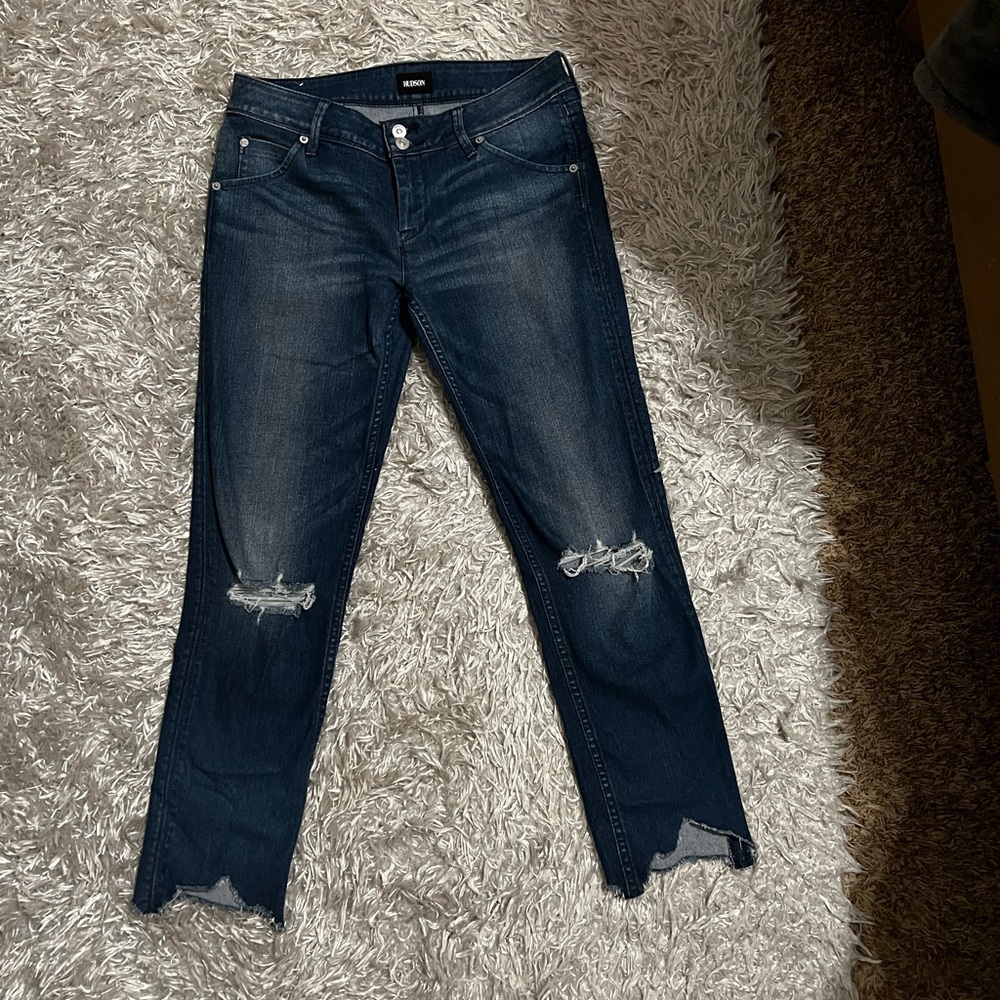 Hudson Collin Skinny Crop Sz 29